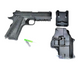 G25+ Страйкбольний пістолет Galaxy Colt 1911 Rail метал чорний з кобурою 20500961 фото 4