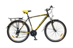 Велосипед зібраний пошта 26 Optimabikes COLUMB AM 14G St з багажн. чорно-жовтий 2015 1890155 фото