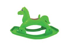 Лошадка-качалка музыкальная Doloni Toys 05550/6 Зелёная 21304136 фото