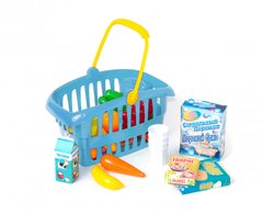Игровой набор "Супермаркет" корзинка с продуктами 362B2, 3 цвета (Синий) 21300766 фото