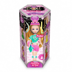 Набір для ліплення Princess Doll CLPD-02, 2 види пластиліна в комплекті (Рожеві шорти) 21300616 фото