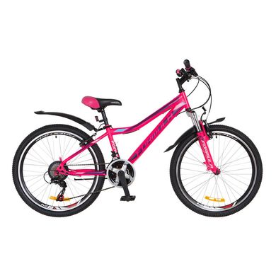 Велосипед 24 Formula FOREST AM 14G Vbr рама-12,5 St рожево-фіолетовий (м) з крилом Pl 2018 1890325 фото