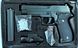 G26A Страйкбольний пістолет Galaxy Sig Sauer спринг метал чорний з глушником 20500110 фото 3
