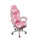 Крісло геймерське Bonro B-870 рожеве з підставкою для ніг 7000067 фото 9