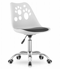 Офисное кресло Just Sit Reno (бело-черное) 20200198 фото