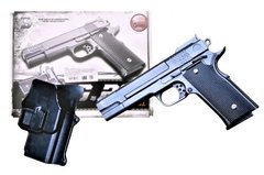 G20+ Страйкбольный пистолет браунинг G20 черный с кобурой Browning HP 20500963 фото