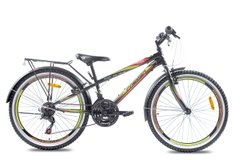 Велосипед сталь Premier Texas24 11 чёрный с крас-жёлт 1080119 фото