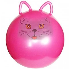 Мяч для фитнеса MS 0936 (Розовый кот) 21304937 фото
