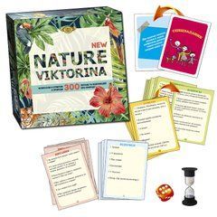 Детская настольная игра "NATURE. Викторина NEW" MKK0606 от 5 лет 21305314 фото