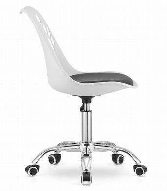 Офисное кресло Just Sit Reno (бело-черное) 20200198 фото