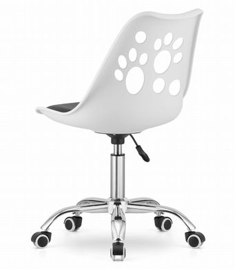 Офісне крісло Just Sit Reno (біло-чорне) 20200198 фото