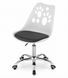 Офисное кресло Just Sit Reno (бело-черное) 20200198 фото 2