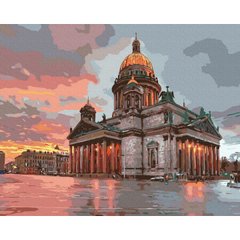 Картина за номерами "Петербурзький собор" Brushme GX7966 40х50 см 21302832 фото