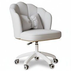 Детское вращающееся кресло JUST SIT BUENO, велюр, серое 20201077 фото