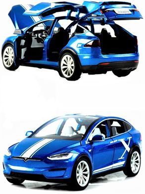 2403C Металлическая машинка Miniauto 1:24 Tesla Model 20501140 фото