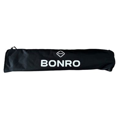Ліжко розкладне туристичне Bonro чорне 7000376 фото