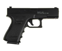 G15+Страйкбольний Пістолет Galaxy Glock 17 метал з кобурою чорний 20500964 фото