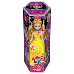 Набір креативної творчості Princess Doll CLPD-01 повітряний пластилін (Жовте плаття) 21300618 фото
