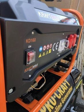 Генератор бензиновый 3,5Kw, Kraft&dele Kd160 20200486 фото