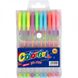 Набір ручок гелевих різнокольорових 10 кольорів A-100-10 21302168 фото