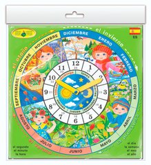 Дитяча розвиваюча гра "Годинник" Spain 82821 іспанською мовою 21306532 фото