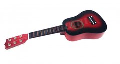 Іграшкова гітара M 1370 дерев'яна (Червоний) 21304739 фото