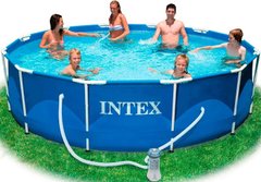 Каркасный бассейн Intex 28218 Metal Frame Pool 686253 фото