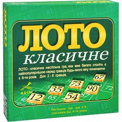 Настольная игра Лото классическое Arial 910046 на укр. языке 21305116 фото