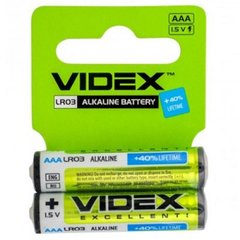 Батарейка лужна Videx LR3 AAA 21300045 фото