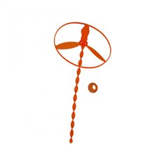 Детская запускалка "Вертушка" Bambi F22255 диаметр 13 см (Оранжевый) 21301819 фото