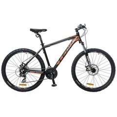 Велосипед 26 Leon HT-80 AM 14G DD рама-20 Al черно-оранжевый 2016 1890107 фото