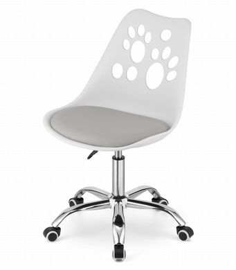 Офісне крісло Just Sit Reno (біло-сірий) 20200200 фото