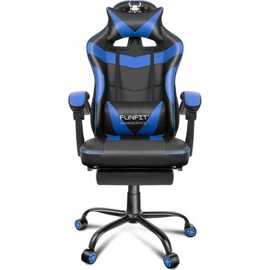 Крісло геймерське FunFit Game On RX4 синє 7000070 фото