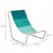 Крісло пляжне розкладне із сумкою М'ятний (Sprindos) 20200250 фото 2