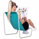 Кресло пляжное раскладное с сумкой Мятный (Sprindos) 20200250 фото 3
