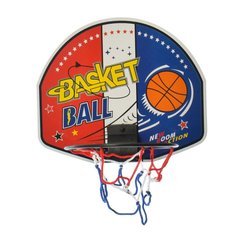 Баскетбольное кольцо M 5716-1-3 щит 21 см, сетка, мяч 7,5см (BASKET BALL) 21300066 фото