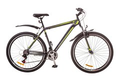 Велосипед 29 Discovery TREK AM 14G Vbr рама-21 St серо-черно-зеленый (м) с крылом Pl 2017 1890059 фото