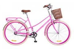 Велосипед 28 Dorozhnik COMFORT FEMALE 14G рама-19,5 St сакура з багажником зад St, з крилом St, з кошиком Pl 2018 1890432 фото