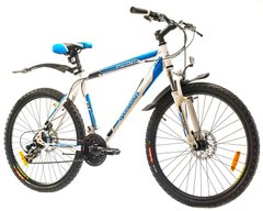 Велосипед зібраний пошта 26 Optimabikes SPRINTER AM 14G DD рама-19 St біло-синій 2015 1890160 фото