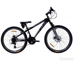 Велосипед гірський OPTIMA F1 26, колір: чорний 580265 фото