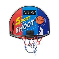 Баскетбольне кільце M 5716-1-3 щит 21 см, сітка, м'яч 7,5 см (SPORT SHOOT) 21300067 фото