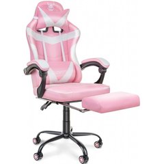 Кресло геймерское FunFit Game On RX4 розовое