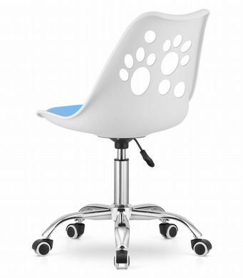 Офісне крісло Just Sit Reno (біло-синій) 20200202 фото
