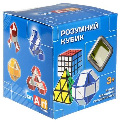 Головоломка Пірамідка Смарт Smart Cube Pyraminx SCP1 чорна 21303791 фото