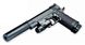 G6A Страйкбольный пистолет Galaxy Colt M1911 Hi-Capa с глушителем и прицелом металл черный 20500115 фото 1