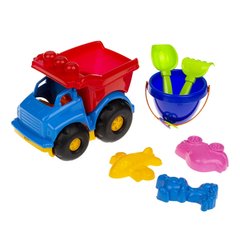 Дитяча іграшка самоскид "Тотошко" 0183 з набором для пісочниці (Червоний) 21301722 фото