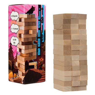 Настольная игра "Jenga Tale" 30965 (укр.) 21305569 фото