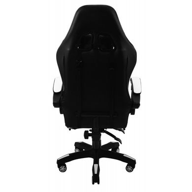 Крісло геймерське Bonro B-810 біле з підставкою для ніг 7000251 фото