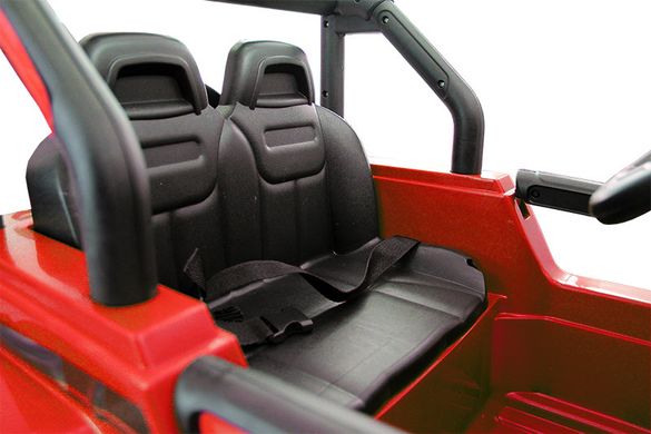 Электромобиль Just Drive Jeep Grand-Rs5 – красный 20200379 фото