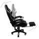 Кресло геймерское Bonro B-810 белое с подставкой для ног 7000251 фото 15